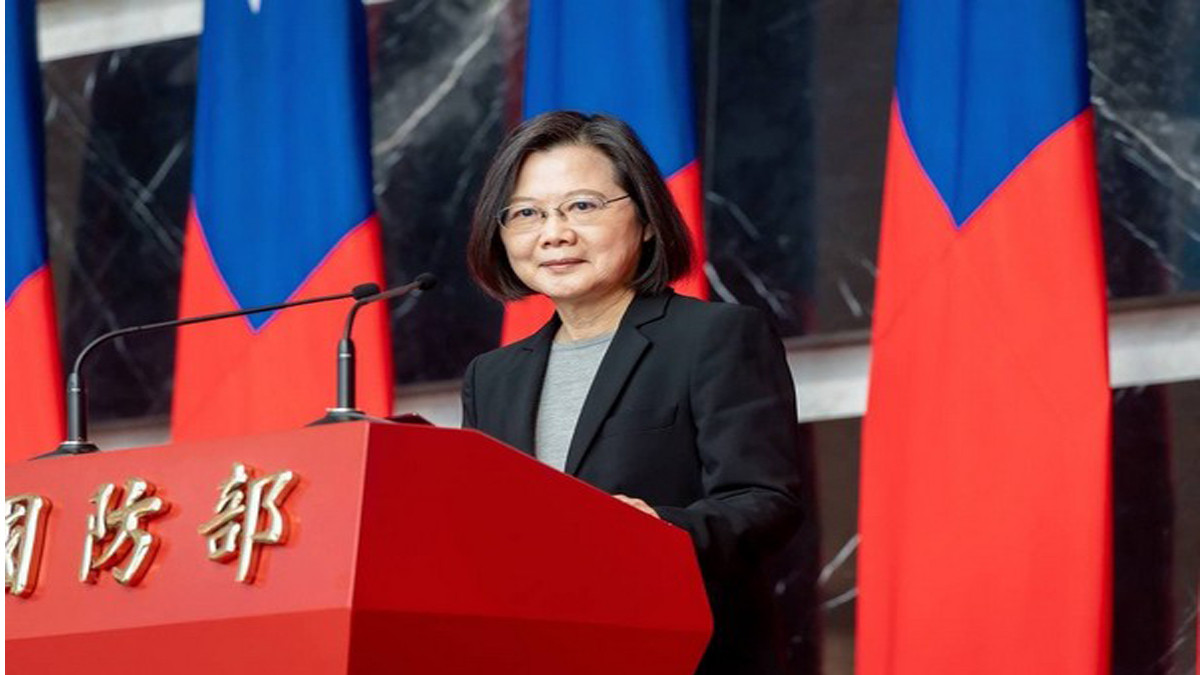 Taiwan president appeals for international support to halt escalation of regional situation